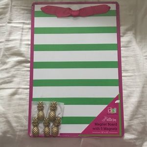 Lily Pulitzer Style Magnet Board